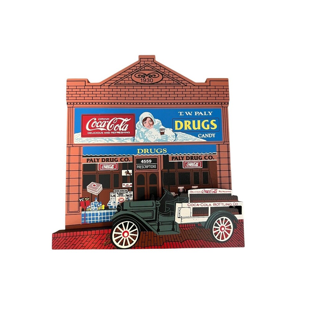Sheila’s Collectibles Soda Pop Stop T.W. Paly Drugs Co. Coca-Cola 1998
